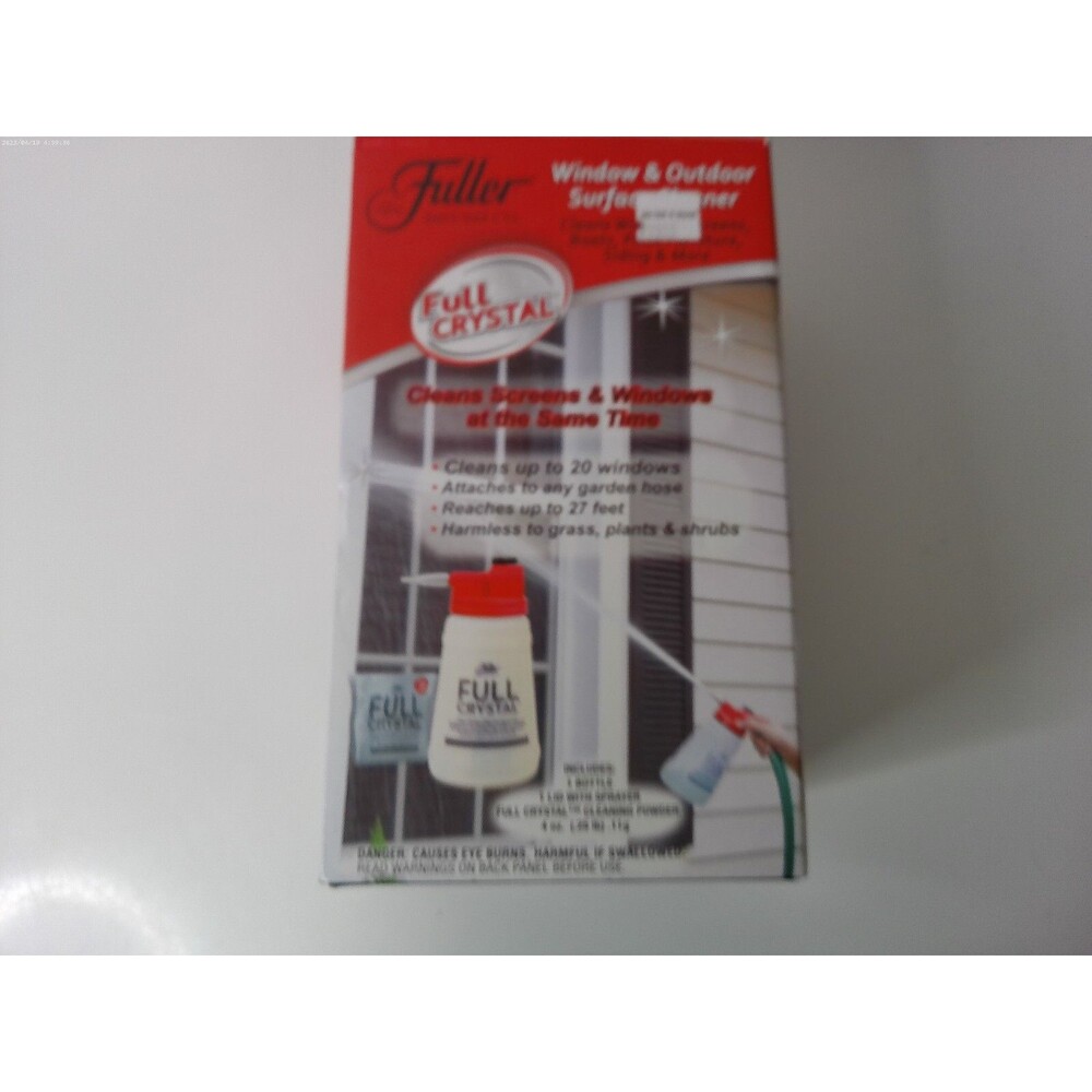 Fuller Brush FBFC-6 Full Crystal Window and Outdoor Surface Cleaner And 2 Refill